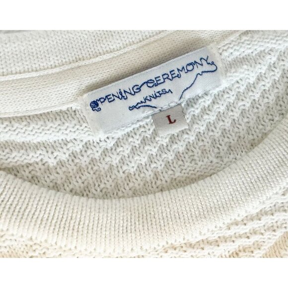 OPENING CEREMONY Knit Short Sleeve Dress Size Large - Picture 6 of 7